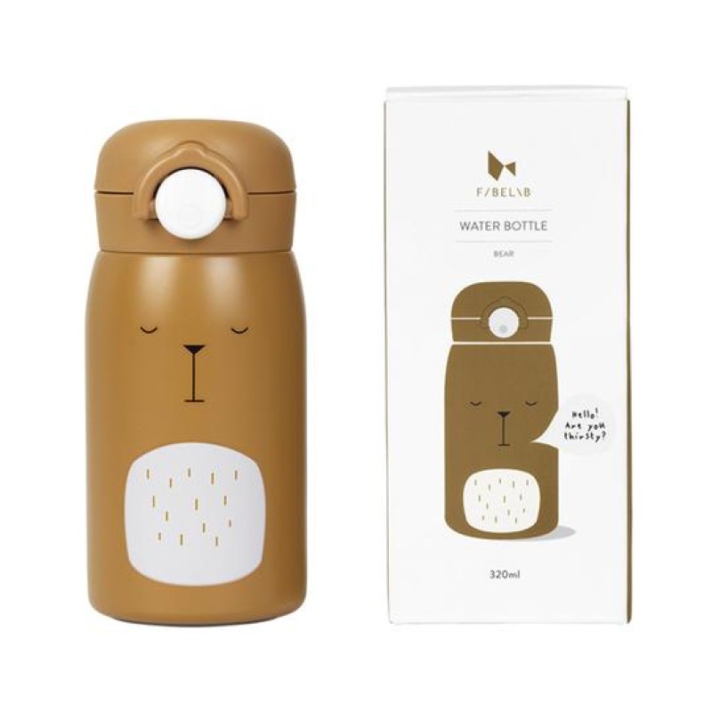 Fabelab Παγούρι Bear Ochre
