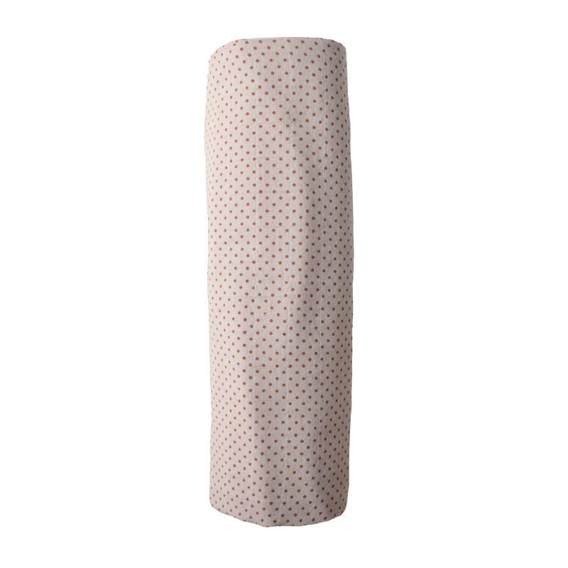 Mushie Βαμβακερή Μουσελίνα Caramel Polka Dots Mushie Βαμβακερή Μουσελίνα Caramel Polka Dots