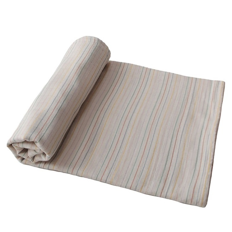 Mushie Βαμβακερή Μουσελίνα Retro Stripes