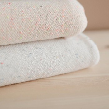 Mushie Πλεκτή Κουβερτούλα Confetti Peach