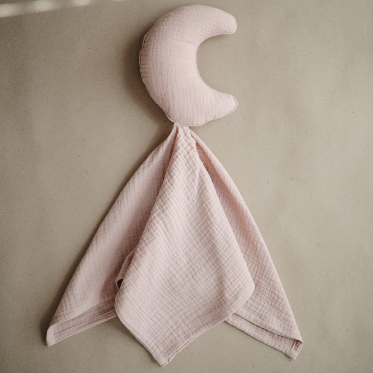 Mushie Υφασμάτινο Ντούντου Moon Lovey Blush Mushie Υφασμάτινο Ντούντου Moon Lovey Blush