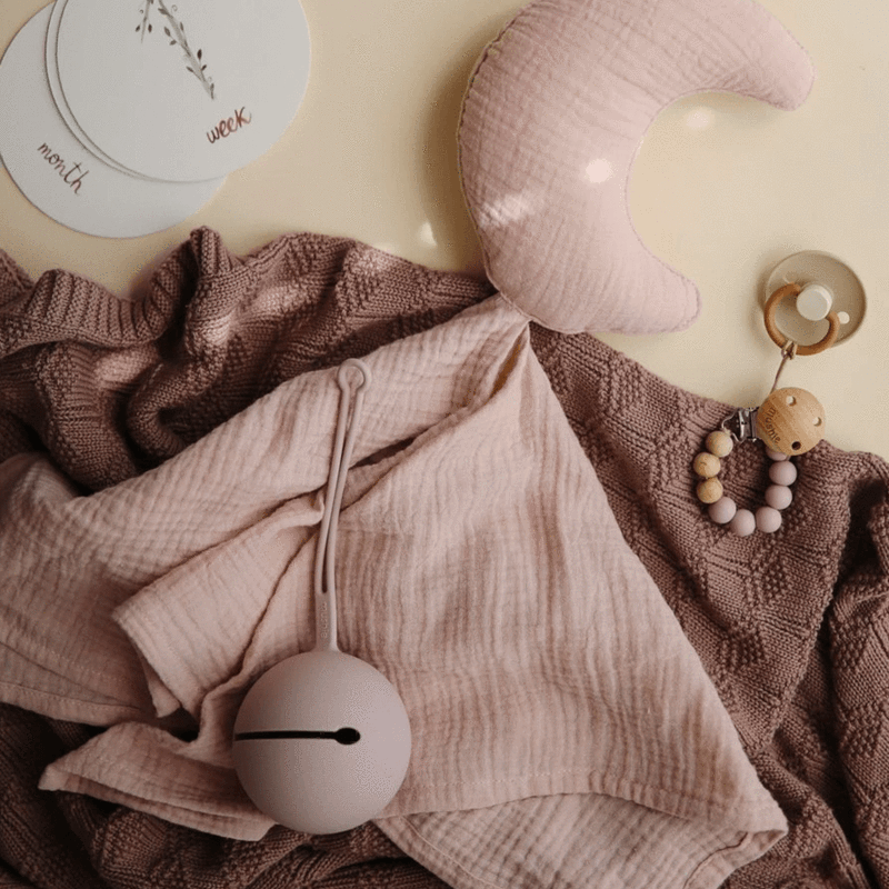 Mushie Υφασμάτινο Ντούντου Moon Lovey Blush Mushie Υφασμάτινο Ντούντου Moon Lovey Blush