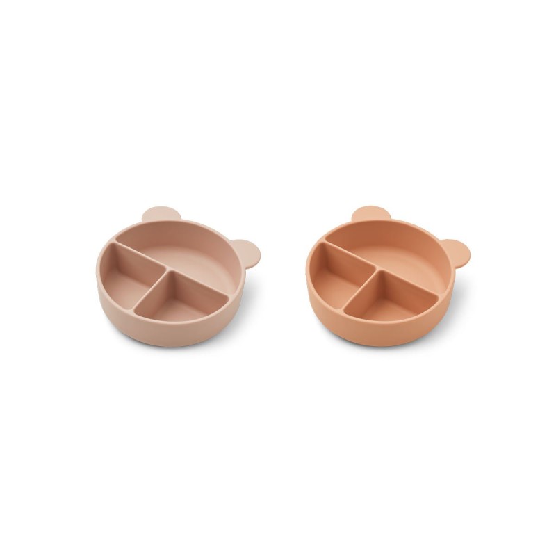 Liewood Connie Divider Μπωλ Rose Mix 2τμχ. Liewood Connie Divider Μπωλ Rose Mix 2τμχ.