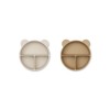 Liewood Connie Divider Μπωλ Sandy/Oat mix 2τμχ. Liewood Connie Divider Μπωλ Sandy/Oat mix 2τμχ.
