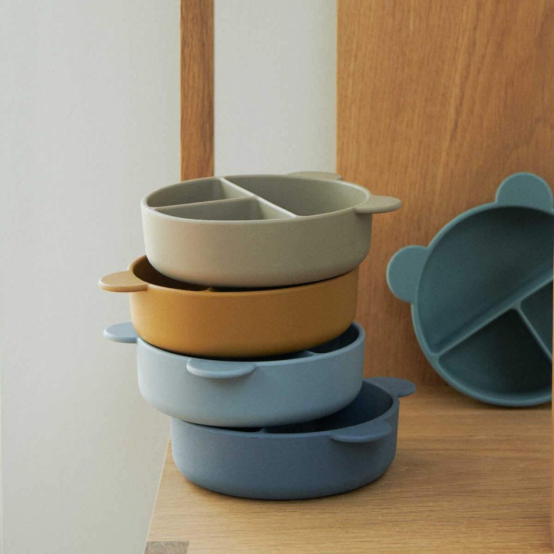 Liewood Connie Divider Μπωλ Whale Blue Mix 2τμχ. Liewood Connie Divider Μπωλ Whale Blue Mix 2τμχ.