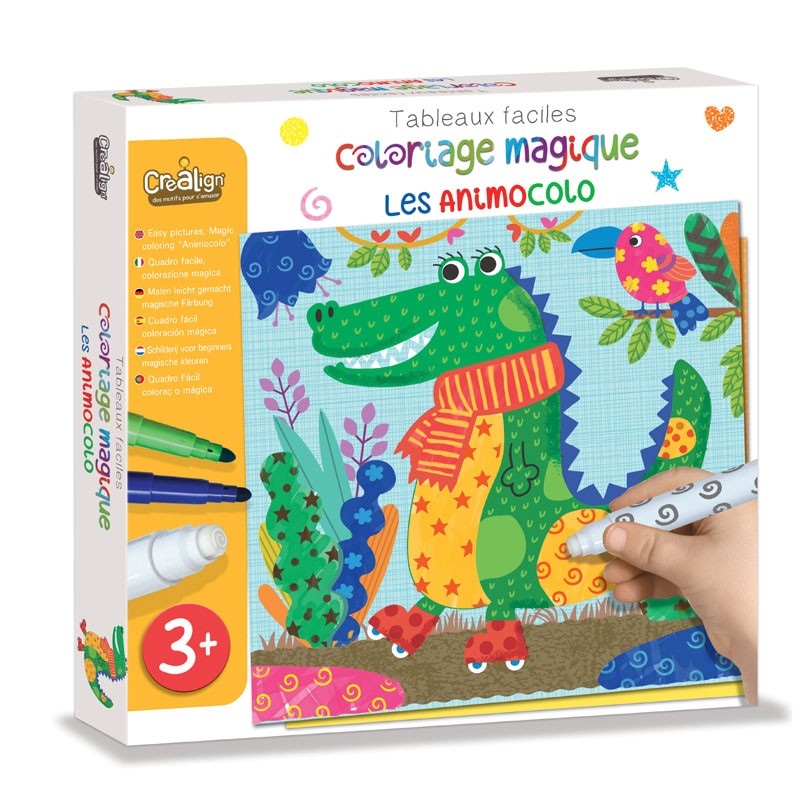 Créa Lign'. Εύκολες Ζωγραφιές, Magic coulourings Créa Lign'. Εύκολες Ζωγραφιές, Magic coulourings
