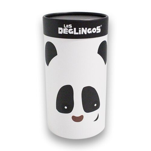 Les Deglingos Λούτρινο Βελούδινο Panda σε κουτί ”Rototos” Les Deglingos Λούτρινο Βελούδινο Panda σε κουτί ”Rototos”