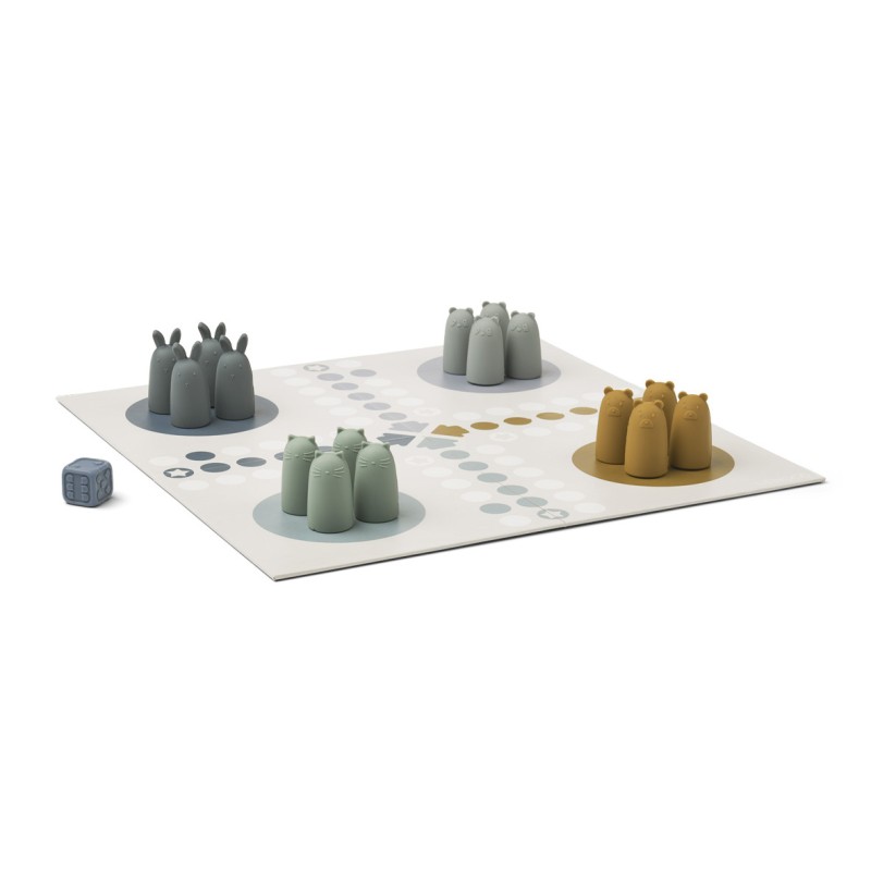 Liewood Sarah Ludo Game Επιτραπέζιο Παιχνίδι - Blue Multi Mix Liewood Sarah Ludo Game Επιτραπέζιο Παιχνίδι - Blue Multi Mix