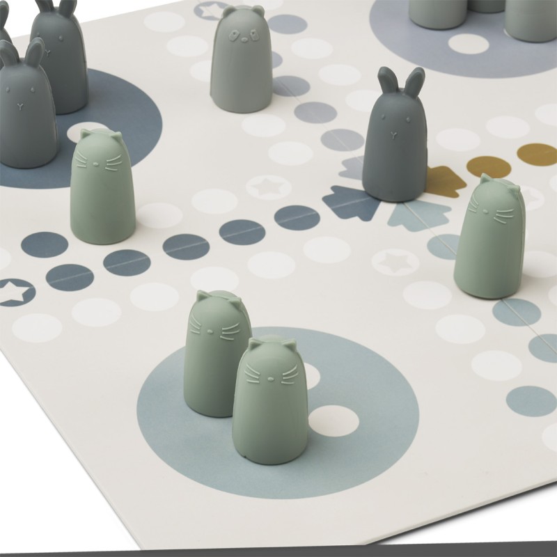 Liewood Sarah Ludo Game Επιτραπέζιο Παιχνίδι - Blue Multi Mix Liewood Sarah Ludo Game Επιτραπέζιο Παιχνίδι - Blue Multi Mix