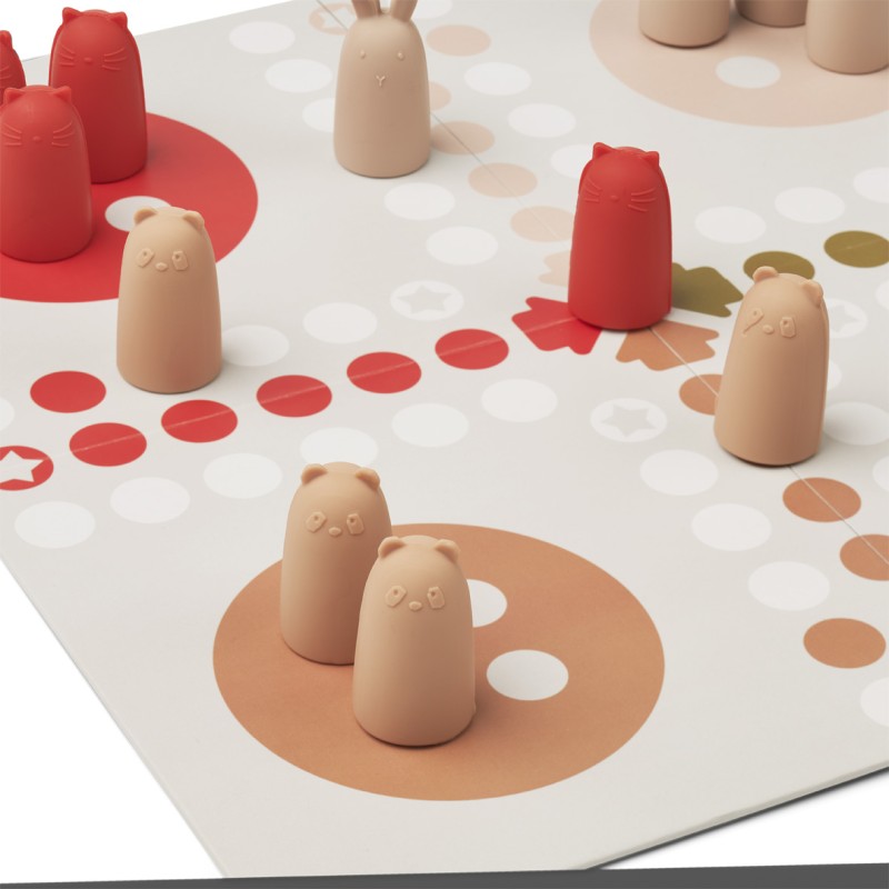 Liewood Sarah Ludo Game Επιτραπέζιο Παιχνίδι - Rose Multi Mix Liewood Sarah Ludo Game Επιτραπέζιο Παιχνίδι - Rose Multi Mix