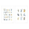 Little Dutch Αφίσα A3 Little Goose ABC Blue