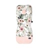 La Millou. Organic Jersey Stroller Pad Wild Blossom Minky Powder Pink La Millou. Organic Jersey Stroller Pad Wild Blossom Minky Powder Pink