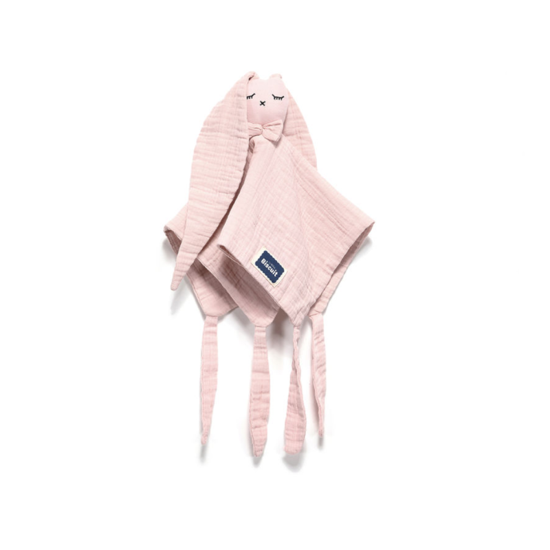 La Millou Dou Dou Rabbit από Ύφασμα για Νεογέννητα - Powder Pink