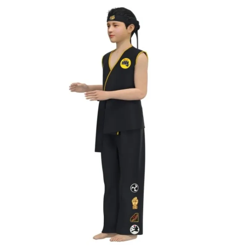Παιδική Unisex Στολή Cobra Kai (Alice Party 56440) Παιδική Unisex Στολή Cobra Kai (Alice Party 56440)