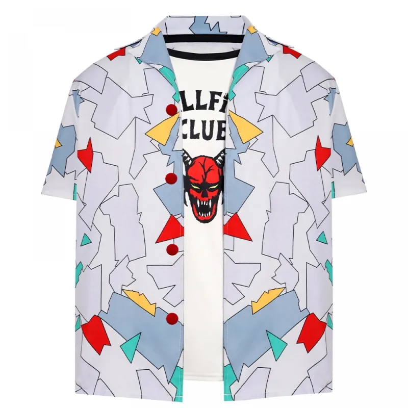 Παιδική Στολή Hell Fire Mike Wheeler/Dustin/Eleven/Lucas Alice Party 252384 (Stranger Things Season 4) (Καπέλο, Πουκάμισο, T-Shirt) Παιδική Στολή Hell Fire Mike Wheeler/Dustin/Eleven/Lucas Alice Party 252384 (Stranger Things Season 4) (Καπέλο, Πουκάμισο, T-Shirt)