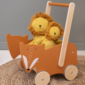 Trixie Ξύλινο Καρότσι για Κούκλα Mr. Fox