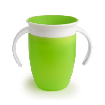 Munchkin Παιδικό Ποτηράκι ”Miracle 360°” από Πλαστικό Πράσινο 207ml