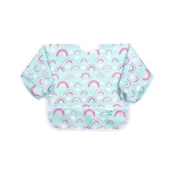 Bumkins Αδιάβροχη Σαλιάρα με Μανίκια Rainbows Bumkins Αδιάβροχη Σαλιάρα με Μανίκια Rainbows
