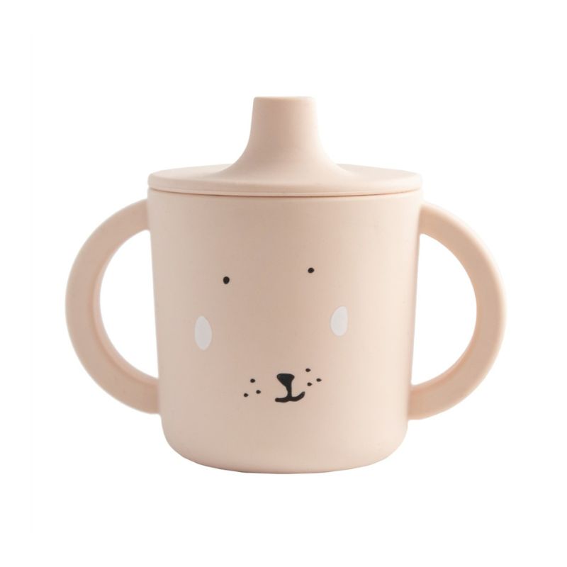 Trixie Ποτηράκι Σιλικόνης με Λαβές Sippy Cup Mrs. Rabbit 207ml Trixie Ποτηράκι Σιλικόνης με Λαβές Sippy Cup Mrs. Rabbit 207ml