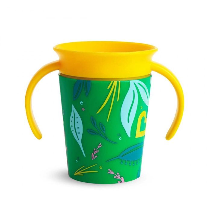 Munchkin Παιδικό Ποτηράκι ”Miracle 360° Wildlove Sippy” από Πλαστικό Elephant Κίτρινο 177ml Munchkin Παιδικό Ποτηράκι ”Miracle 360° Wildlove Sippy” από Πλαστικό Elephant Κίτρινο 177ml