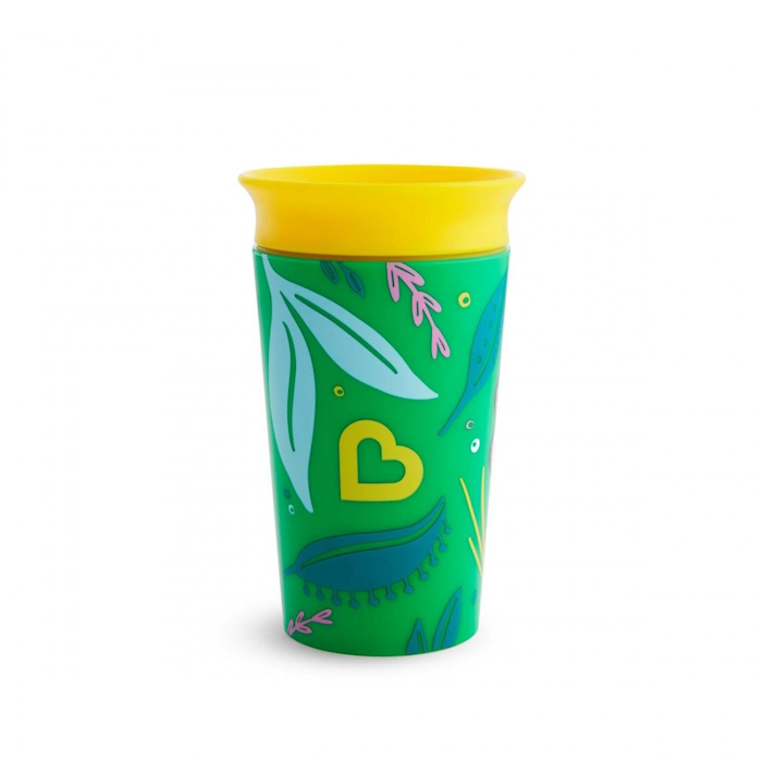 Munchkin Παιδικό Ποτηράκι ”Miracle 360° Wildlove Sippy” από Πλαστικό Elephant Κίτρινο 266ml Munchkin Παιδικό Ποτηράκι ”Miracle 360° Wildlove Sippy” από Πλαστικό Elephant Κίτρινο 266ml