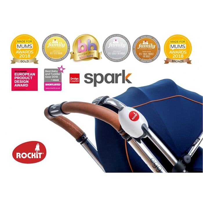 Rockit Συσκευή Δόνησης Portable Baby Rocker White Rockit Συσκευή Δόνησης Portable Baby Rocker White