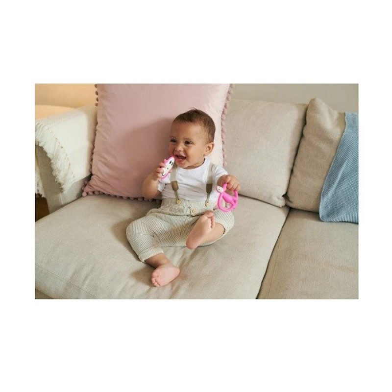 Matchstick Monkey Teething Starter Set Οδοντοφυίας Ροζ 4τμχ Matchstick Monkey Teething Starter Set Οδοντοφυίας Ροζ 4τμχ