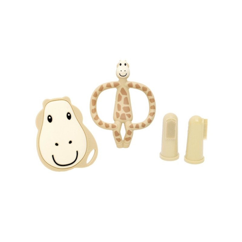 Matchstick Monkey Teething Starter Set Οδοντοφυίας Giraffe 4τμχ Matchstick Monkey Teething Starter Set Οδοντοφυίας Giraffe 4τμχ