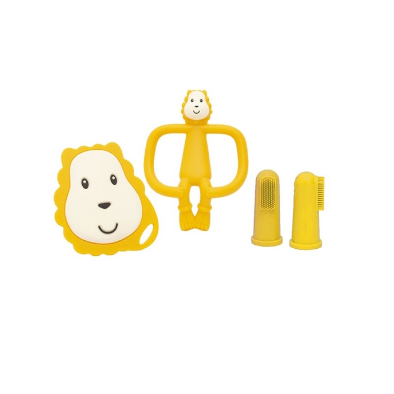 Matchstick Monkey Teething Starter Set Οδοντοφυίας Lion 4τμχ Matchstick Monkey Teething Starter Set Οδοντοφυίας Lion 4τμχ