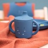 Trixie Ποτηράκι Σιλικόνης με Λαβές Sippy Cup Mrs. Elephant 207ml Trixie Ποτηράκι Σιλικόνης με Λαβές Sippy Cup Mrs. Elephant 207ml