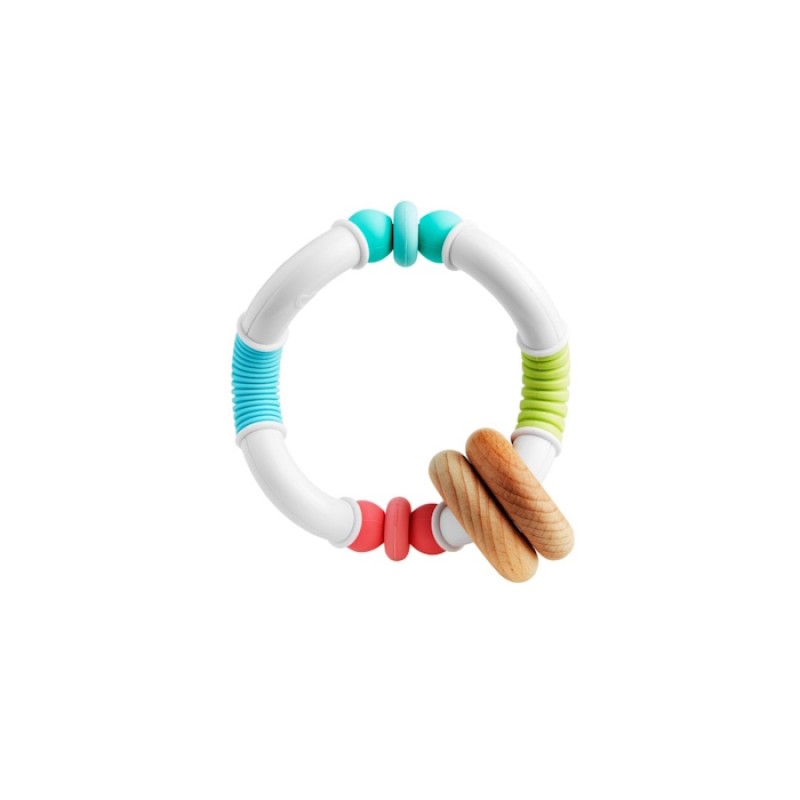 Munchkin Μασητικός Κρίκος Οδοντοφυΐας Sili Twisty Teether Munchkin Μασητικός Κρίκος Οδοντοφυΐας Sili Twisty Teether