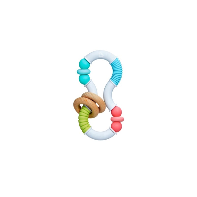 Munchkin Μασητικός Κρίκος Οδοντοφυΐας Sili Twisty Teether