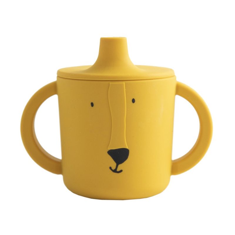Trixie Ποτηράκι Σιλικόνης με Λαβές Sippy Cup Mr. Lion 207ml