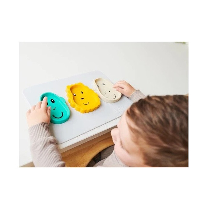 Matchstick Monkey Εκπαιδευτικό Παιχνίδι Φαγητού Animal Snack Mat Cool Grey Matchstick Monkey Εκπαιδευτικό Παιχνίδι Φαγητού Animal Snack Mat Cool Grey
