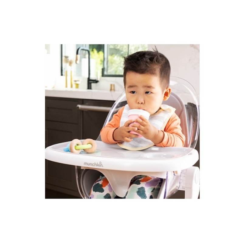 Munchkin Παιδικό Ποτηράκι από Σιλικόνη Ροζ 118ml Munchkin Παιδικό Ποτηράκι από Σιλικόνη Ροζ 118ml