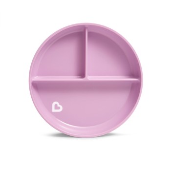 Munchkin Πιάτο Με Βεντούζα Stay Put Μωβ