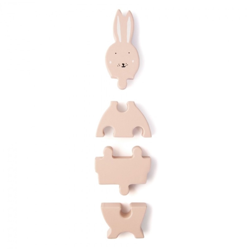 Trixie Ξύλινο Παιδικό Puzzle Mrs Rabbit 4τμχ Trixie Ξύλινο Παιδικό Puzzle Mrs Rabbit 4τμχ
