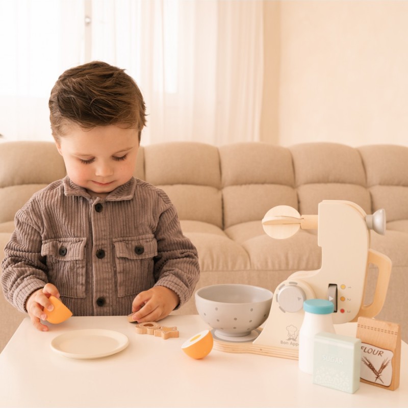New Classic Toys Μίξερ από Ξύλο για 3+ Ετών New Classic Toys Μίξερ από Ξύλο για 3+ Ετών