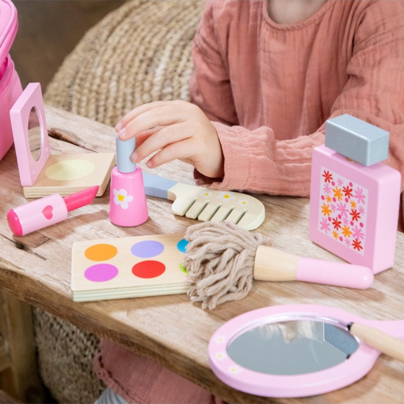 New Classic Toys Ξύλινο Σετ Μακιγιάζ για 3+ Ετών New Classic Toys Ξύλινο Σετ Μακιγιάζ για 3+ Ετών