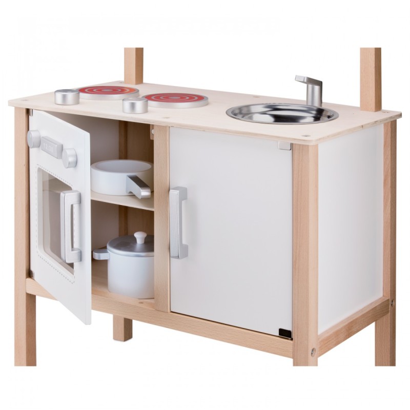 New Classic Toys Ξύλινη Παιδική Κουζίνα Modern για 3+ Ετών 78 εκ. New Classic Toys Ξύλινη Παιδική Κουζίνα Modern για 3+ Ετών 78 εκ.
