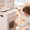 New Classic Toys Ξύλινη Παιδική Κουζίνα Bon Appetit White/Silver