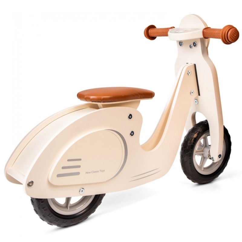 New Classic Toys Παιδικό Ποδήλατο Ισορροπίας Ξύλινο Λευκό New Classic Toys Παιδικό Ποδήλατο Ισορροπίας Ξύλινο Λευκό