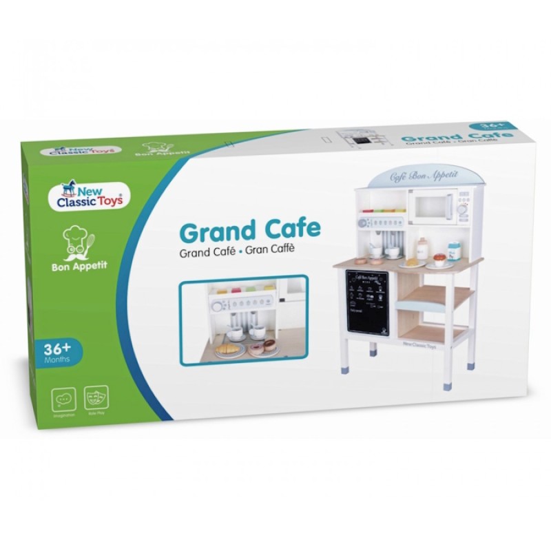 New Classic Toys Bon Appetit Grand Café Ξύλινος Πάγκος Καφετέριας New Classic Toys Bon Appetit Grand Café Ξύλινος Πάγκος Καφετέριας
