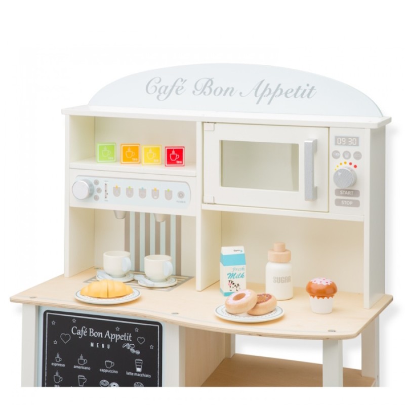 New Classic Toys Bon Appetit Grand Café Ξύλινος Πάγκος Καφετέριας New Classic Toys Bon Appetit Grand Café Ξύλινος Πάγκος Καφετέριας