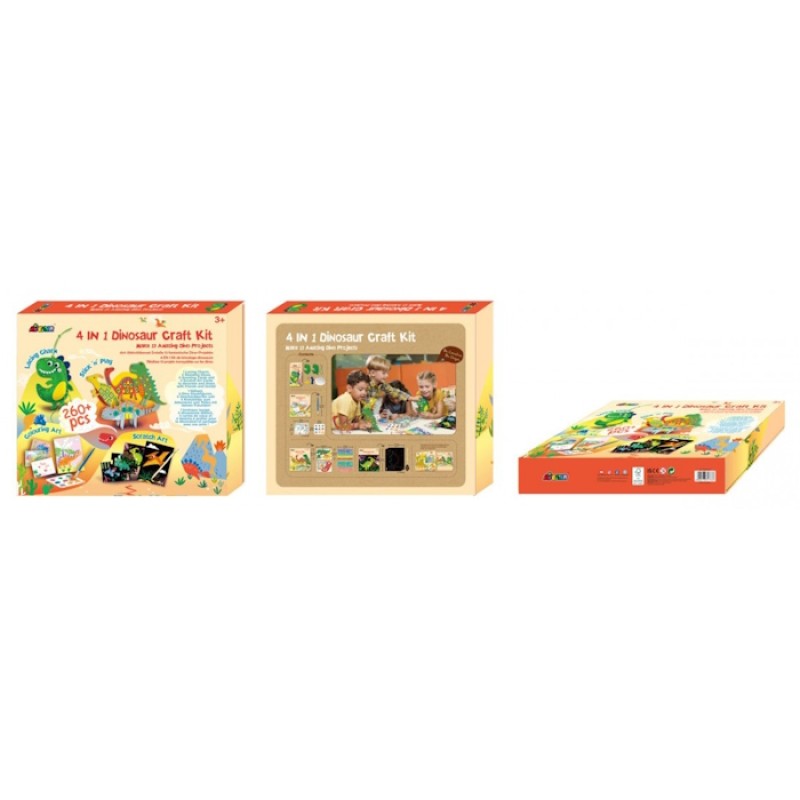 Avenir Παιδική Χειροτεχνία Δεινόσαυρος Craft Kit 4 Σε 1 Avenir Παιδική Χειροτεχνία Δεινόσαυρος Craft Kit 4 Σε 1