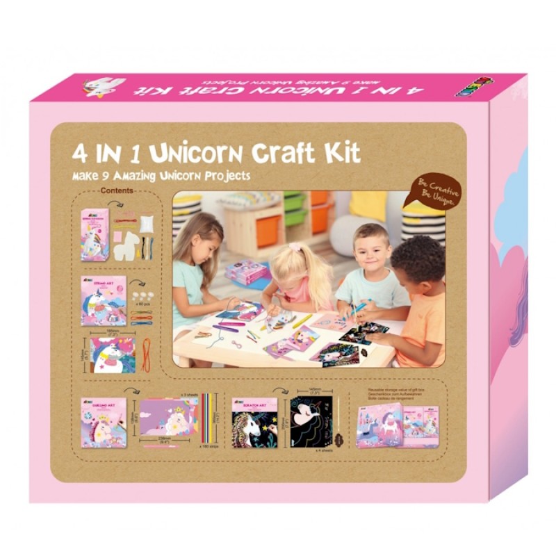 Avenir Παιδική Χειροτεχνία Μονόκερος Craft Kit 4 Σε 1 Avenir Παιδική Χειροτεχνία Μονόκερος Craft Kit 4 Σε 1