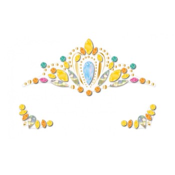 Avenir Αυτοκόλλητα Κοσμήματα Προσώπου Face Gems Crown