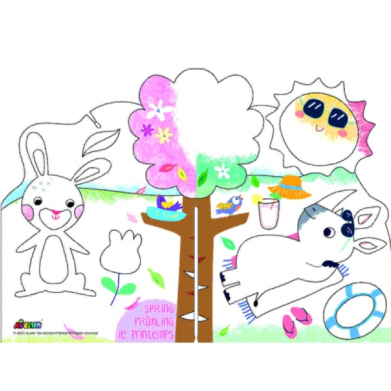 Avenir Παιδική Ζωγραφική 4 Εποχές Activity Kit Avenir Παιδική Ζωγραφική 4 Εποχές Activity Kit