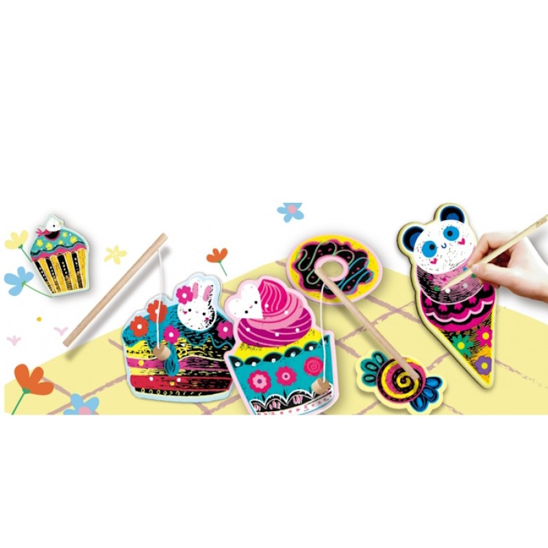 Avenir Ζωγραφική Scratch 'N' Catch Yummy Dessert Avenir Ζωγραφική Scratch 'N' Catch Yummy Dessert