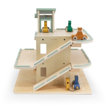 Trixie Ξύλινο Πάρκινγκ Mε Aξεσουάρ Wooden Car Park